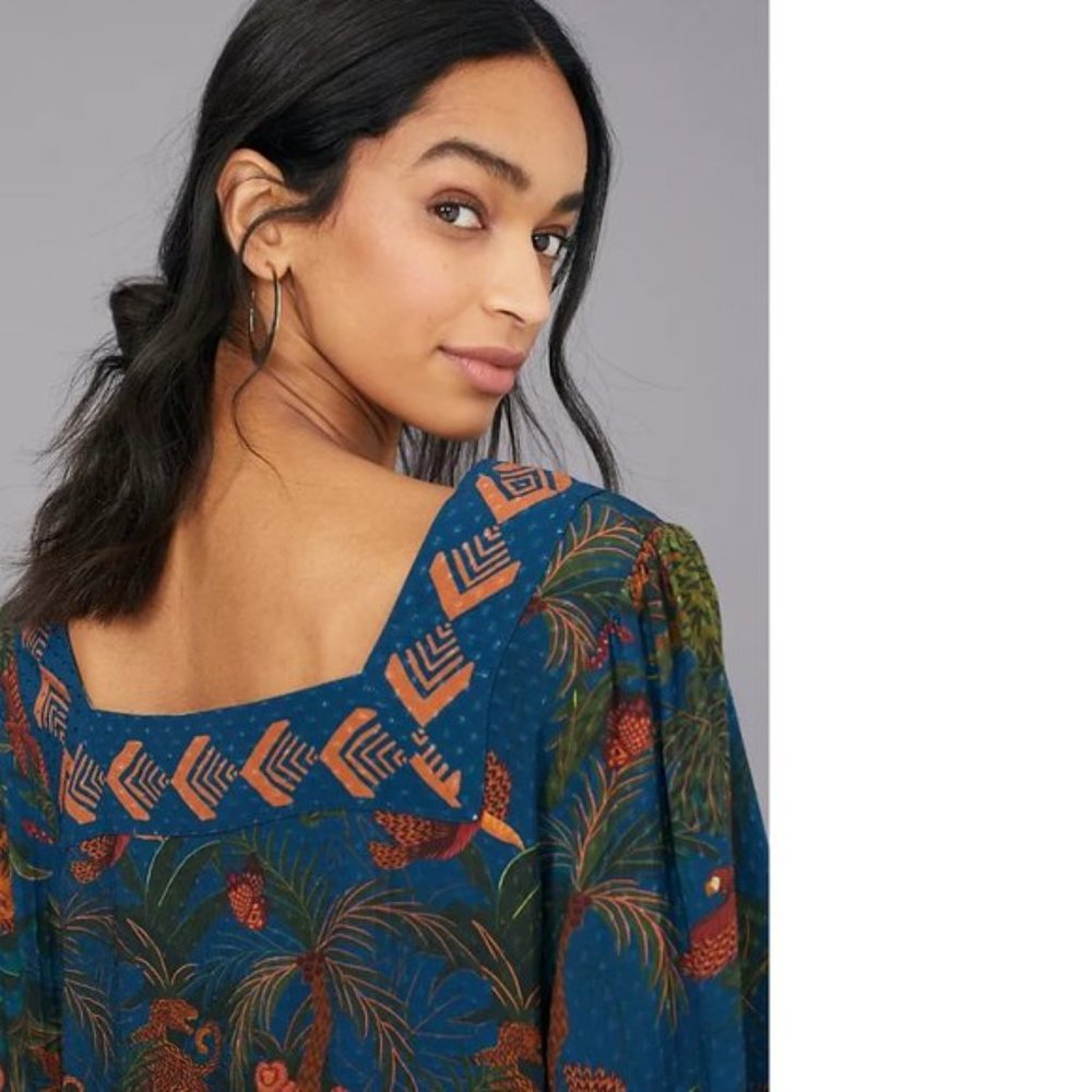 NEW Farm Rio Bianca Blouse - Picture 4 of 5